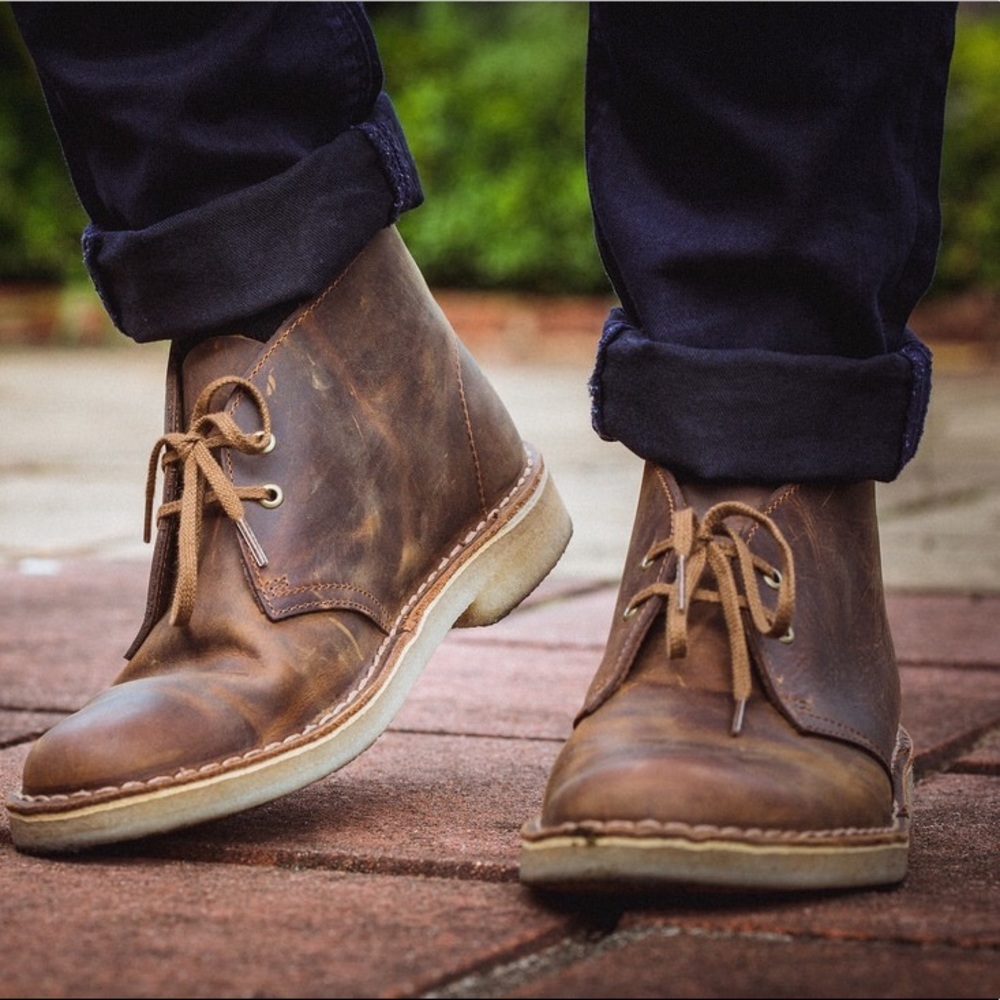 Clark’s Originals Desert Boots Beeswax